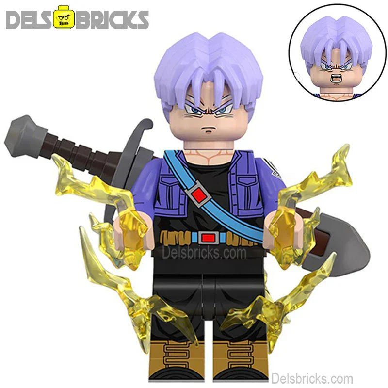 Trunks Dragon Ball Z Super Lego Minifigures Best Custom Anime Toys 5 (ONLINE ORDER ONLY)