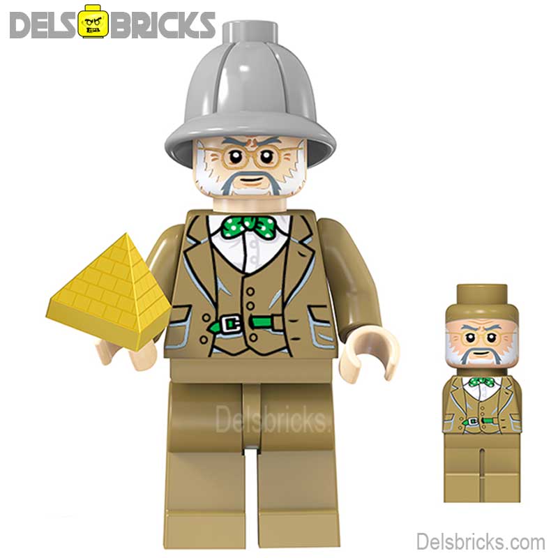 Dr Henry Jones form Indiana Jones | Lego Minifigures Custom Toys (ONLINE ORDER ONLY)