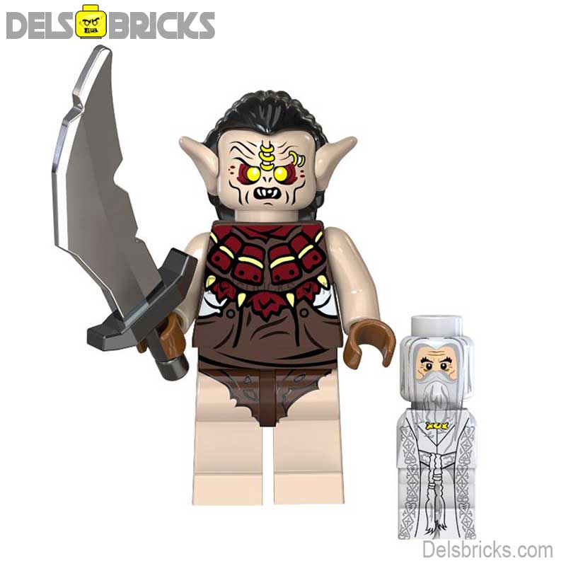 Orcs from Lord of The Rings Lego Minifigures Custom Toys 1 (ONLINE ORDER ONLY)