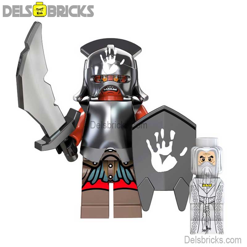 Uruk-hai from Lord of The Rings Lego Minifigures Custom Toys 1 (ONLINE ORDER ONLY)