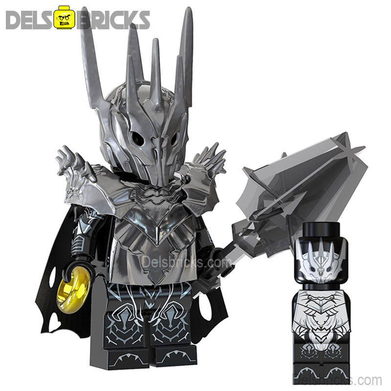 Sauron Lord of The Rings Lego Minifigures Custom Toys New (ONLINE ORDER ONLY)