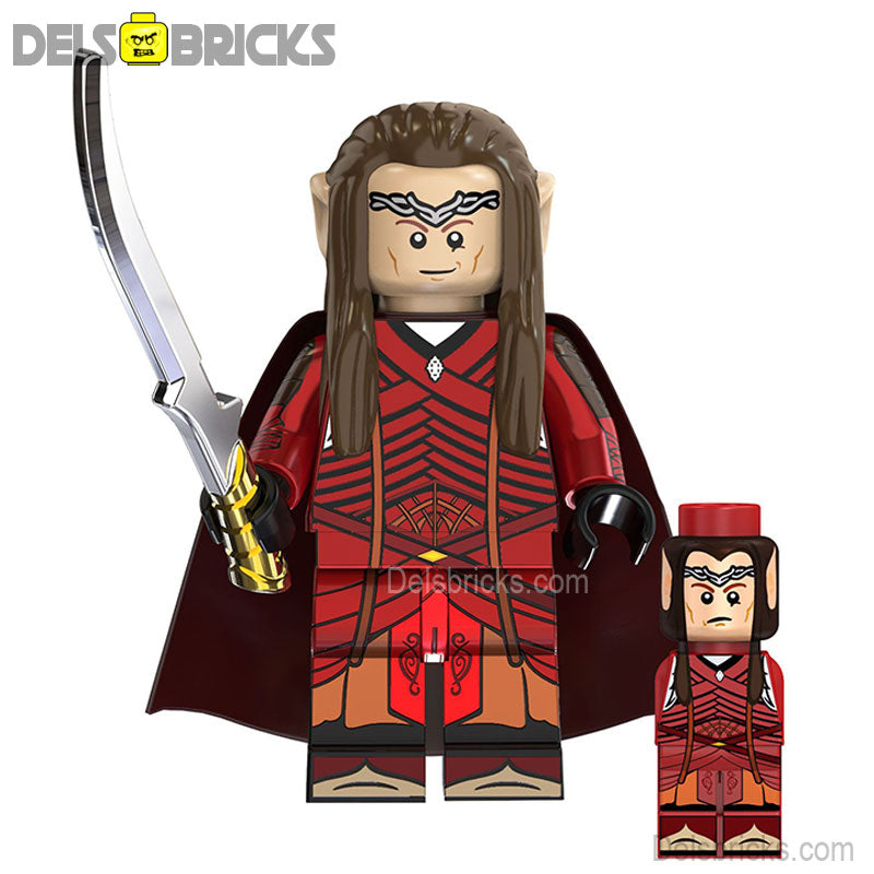 Elrond Lord of The Rings Lego Minifigures Custom Toys (ONLINE ORDER ONLY)