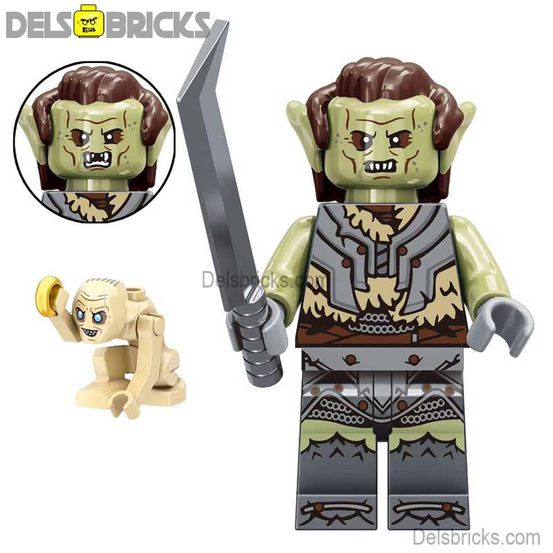 Orcs from Lord of The Rings Lego Minifigures Custom Toys 4 (ONLINE ORDER ONLY)