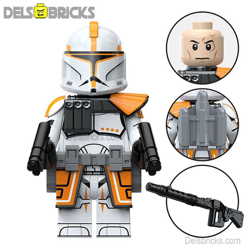 Captain Alpha 212th Clone trooper Star Wars Lego Minifigures Custom Toys (ONLINE ORDER ONLY)