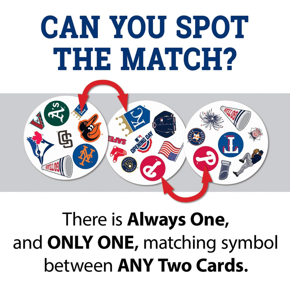 MLB - League Spot It! Card Game