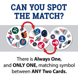 MLB - League Spot It! Card Game
