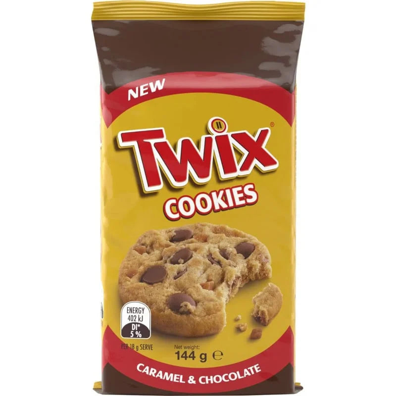 Twix Cookies Caramel & Chocolate (144g) (UK) (ONLINE ORDER ONLY)