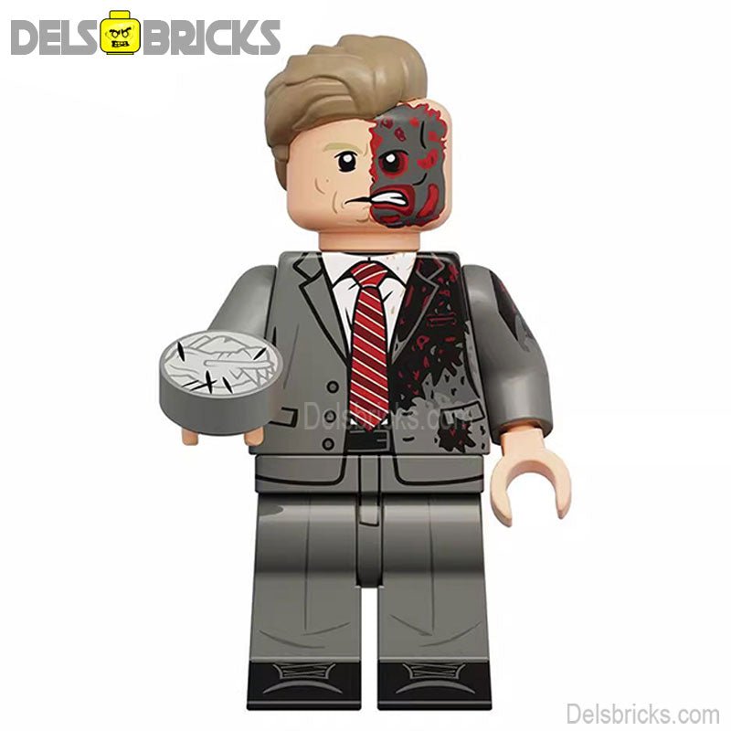Two-Face Harvey Dent Batman The Dark Knight Lego Minifigures Custom Toys 2 (ONLINE ORDER ONLY)
