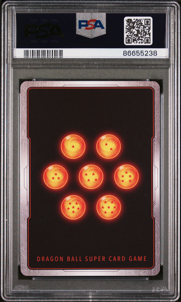 2022 DRAGON BALL SUPER DAWN OF THE Z-LEGENDS SS VEGETA, BRS/STRGTH #P-401 PSA 10 (Online Order Only)
