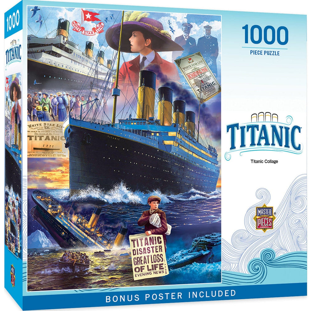 Titanic Collage - 1000 Piece Jigsaw Puzzle (ONLINE ORDER ONLY)