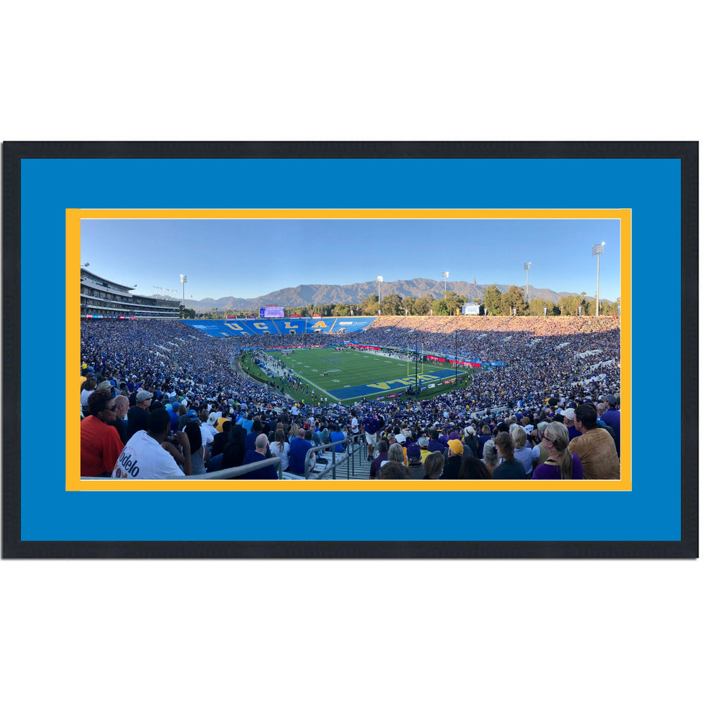Framed Rose Bowl UCLA Bruins 16x24 NCAA Football Photo Professionally Matted (ONLINE ORDER ONLY)