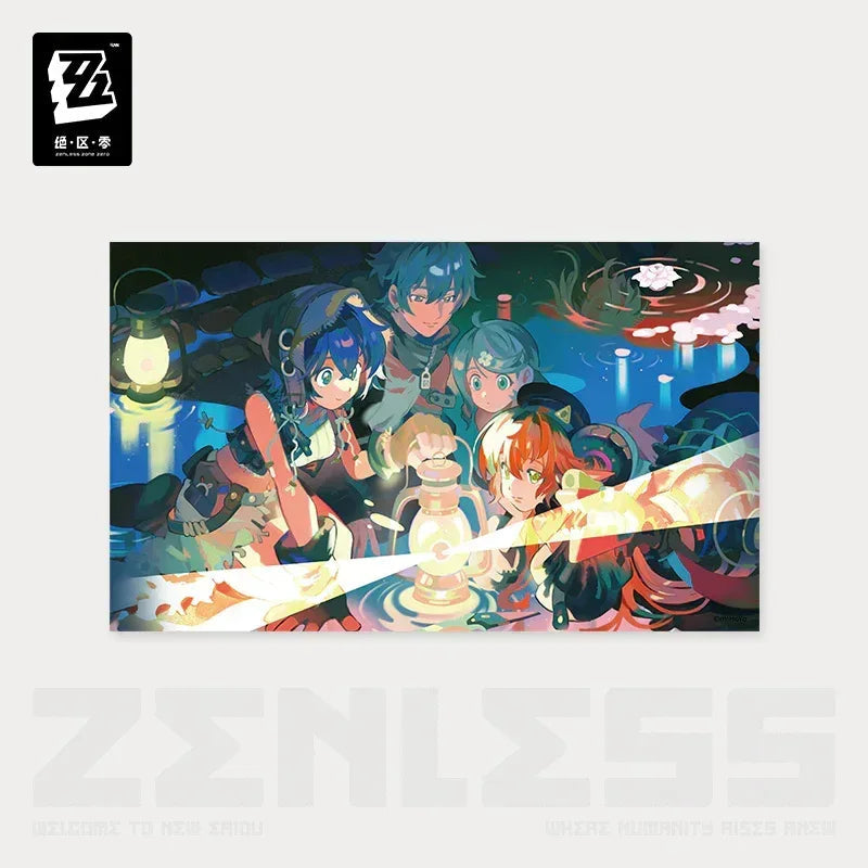 Zenless Zone Zero Random Play Video Tape Series Collectible Posters Vol.4