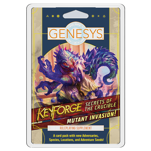 Genesys KeyForge: Secrets of the Crucible - Mutant Invasion! (ONLINE ORDER ONLY)
