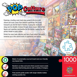Pop Culture - Retro Comic Bliss 1000 Piece Jigsaw Puzzle (ONLINE ORDER ONLY)
