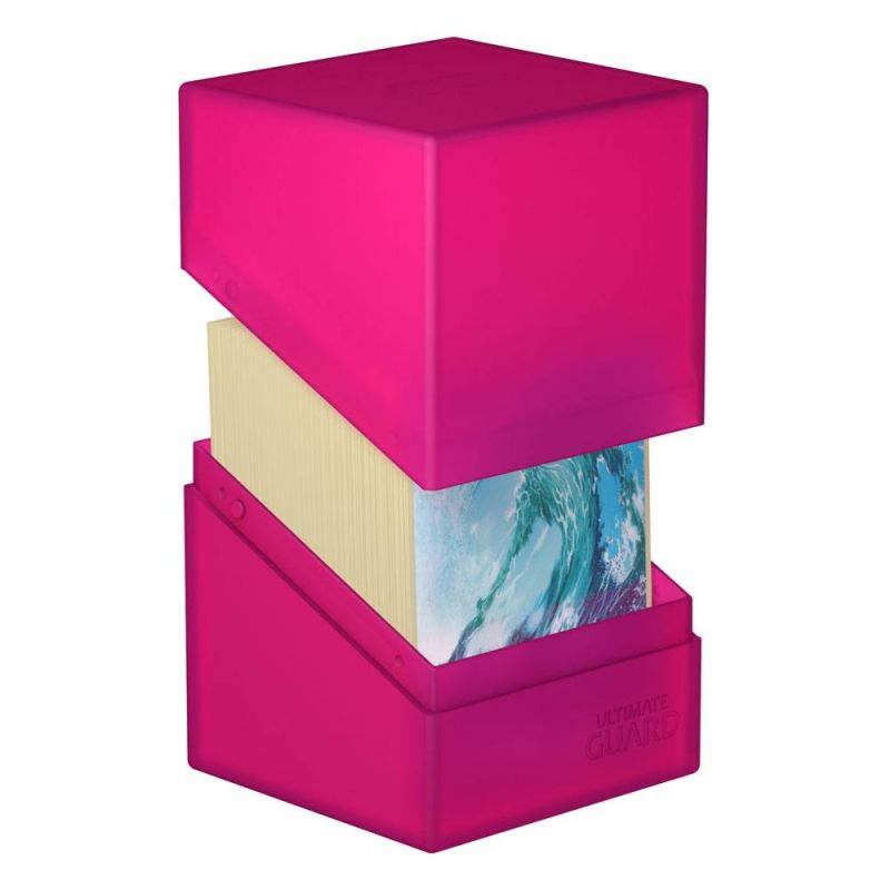 Ultimate Guard Boulder 100+ Clear Rhodonite- Deck Case Box