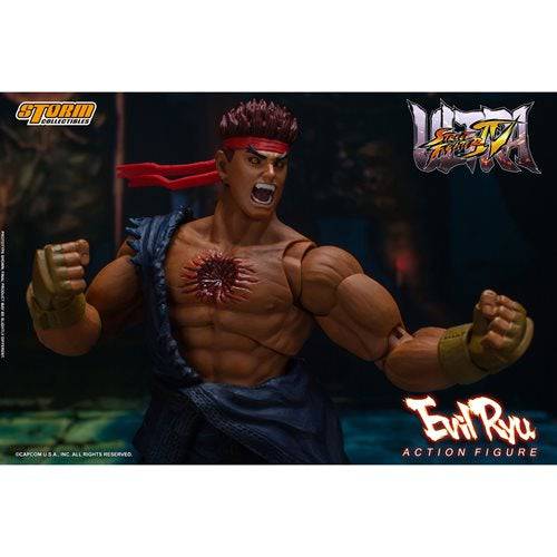 Ultimate Street Fighter IV Evil Ryu 1:12 Scale Action Figure (Online Order Only)