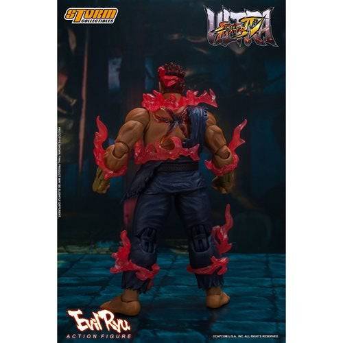 Ultimate Street Fighter IV Evil Ryu 1:12 Scale Action Figure (Online Order Only)