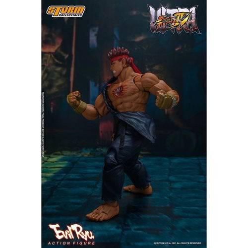 Ultimate Street Fighter IV Evil Ryu 1:12 Scale Action Figure (Online Order Only)