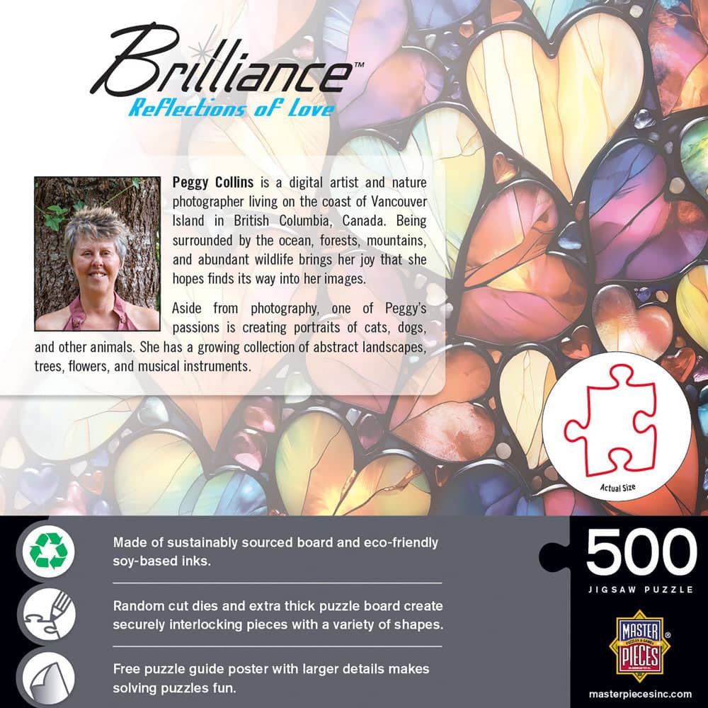 Brilliance - Reflections of Love 500 Piece Jigsaw Puzzle