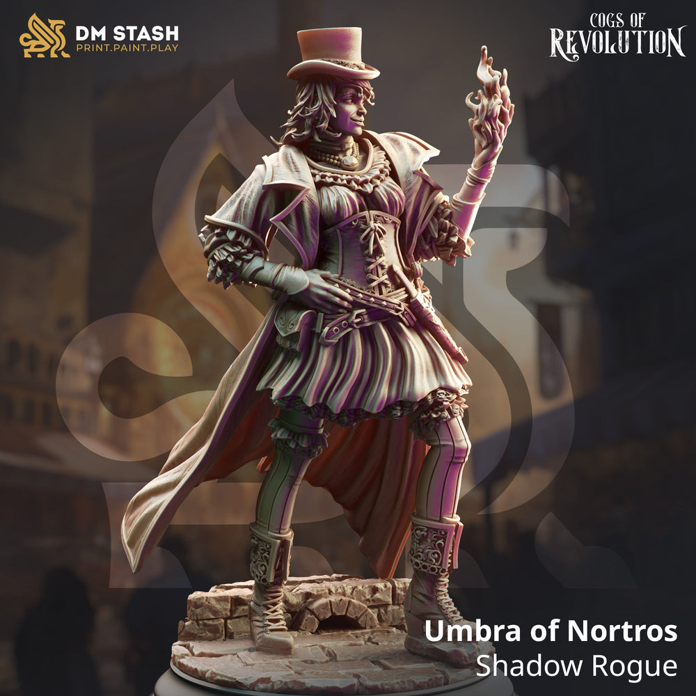 Umbra of Nortros, Shadow Rogue (Female Human Rogue) (Online Order Only)