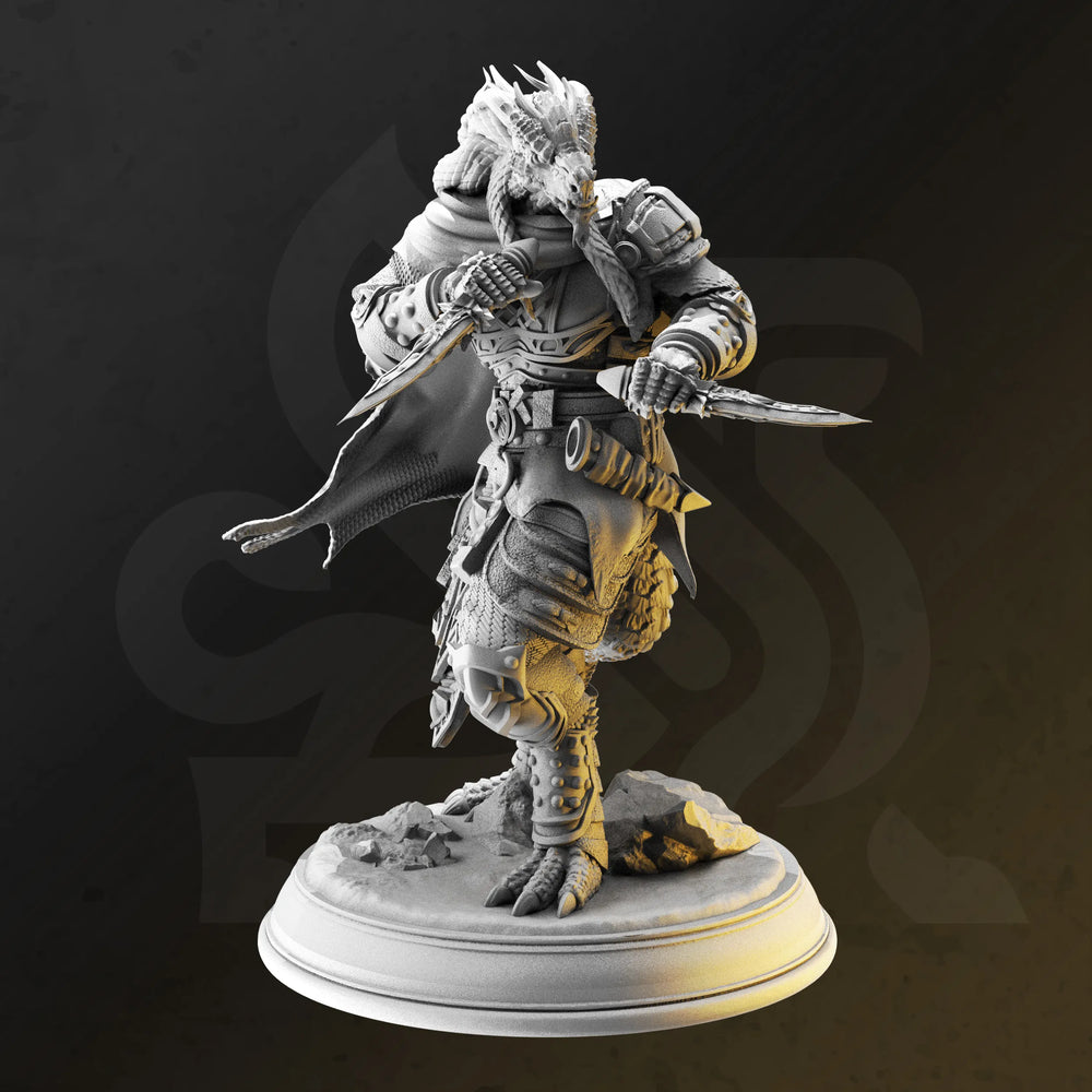 Umbrascale (Male Dragonborn Rogue) (Online Only)
