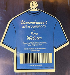 Faye Webster - Underdressed At The Symphony (Blue Chandelier Splatter)SPLATTER [Vinyl] (ONLINE ORDER ONLY)