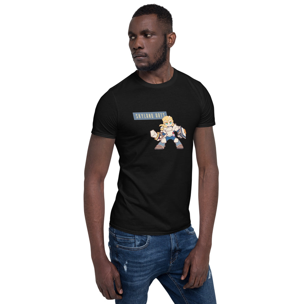 Skyland Arts Intrepid Fighter short-Sleeve Unisex T-Shirt (ONLINE ORDER ONLY)