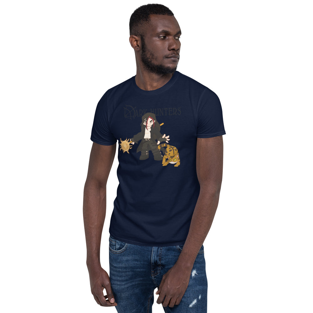 Acheron Dark-Hunter Gray Logo Short-Sleeve Unisex T-Shirt (ONLINE ORDER ONLY)