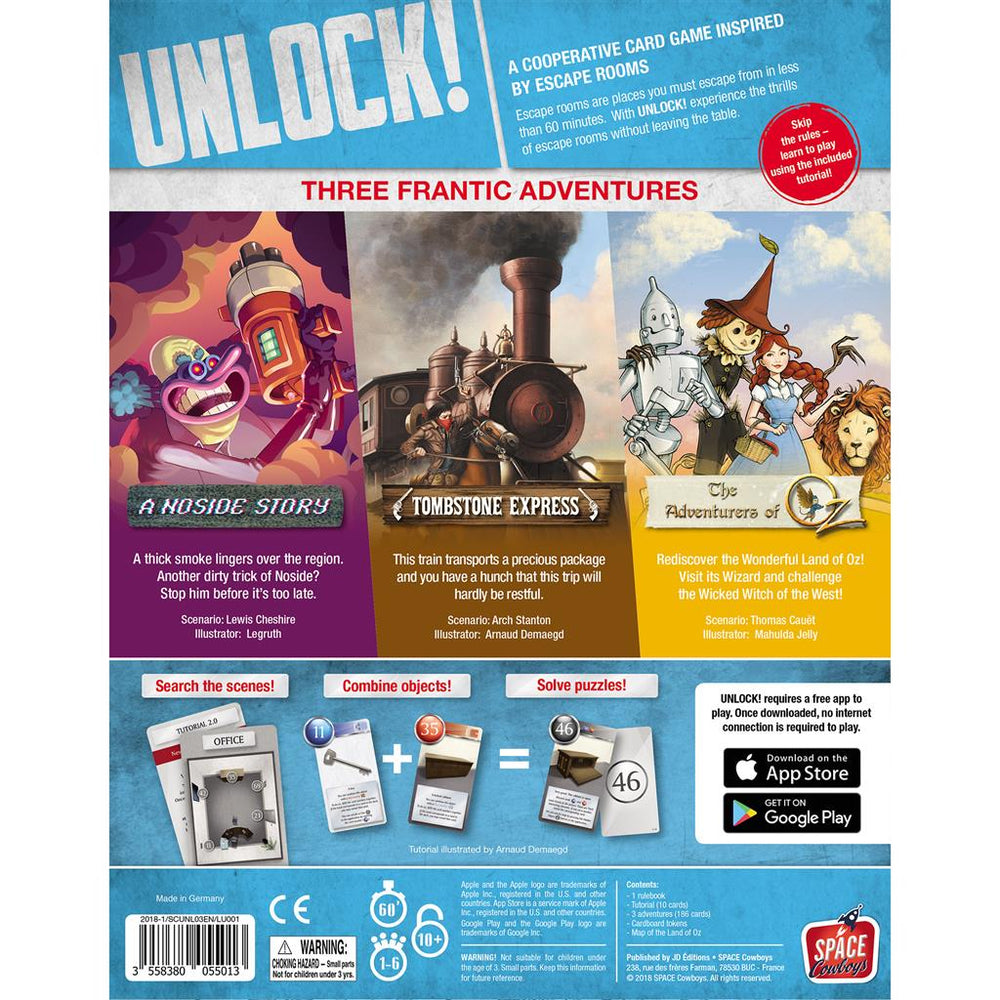 Unlock! Secret Adventures - Board Game (Online Order Only)
