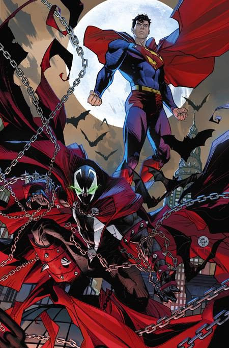 Superman Kal-El Returns Special #1 (One Shot) D Dan Mora Batman Spawn Variant (11/29/2022) Dc (ONLINE ORDER ONLY)