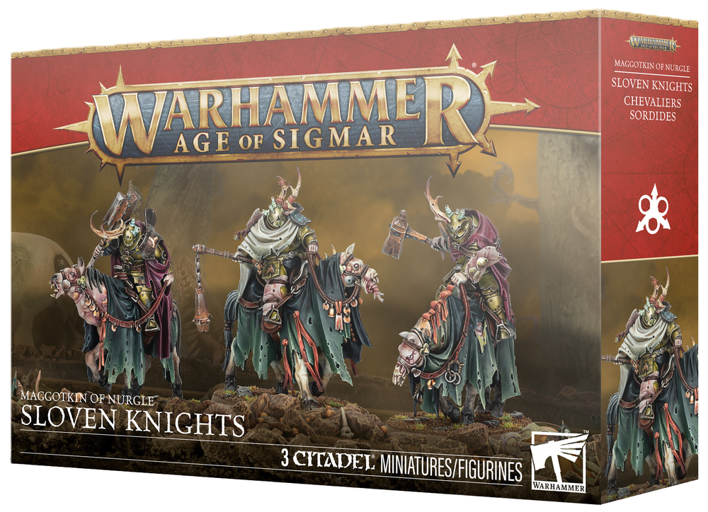 Warhammer: Maggotkin of Nurgle - Sloven Knights (ONLINE ORDER ONLY)