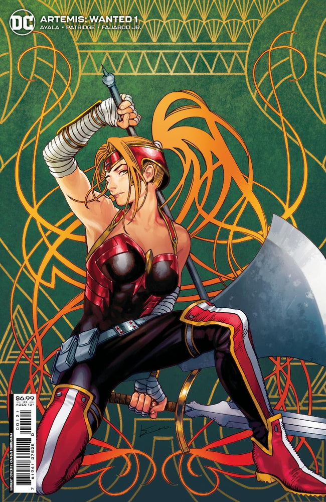 Artemis Wanted #1 (One Shot) B Kamome Shirahama Card Stock Variant GGA (07/19/2022) Dc (ONLINE ORDER ONLY)