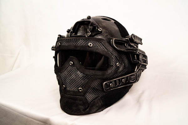 Tactical Helmet and Face Mask (ONLINE ORDER ONLY)