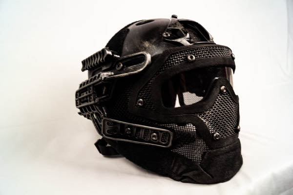 Tactical Helmet and Face Mask (ONLINE ORDER ONLY)