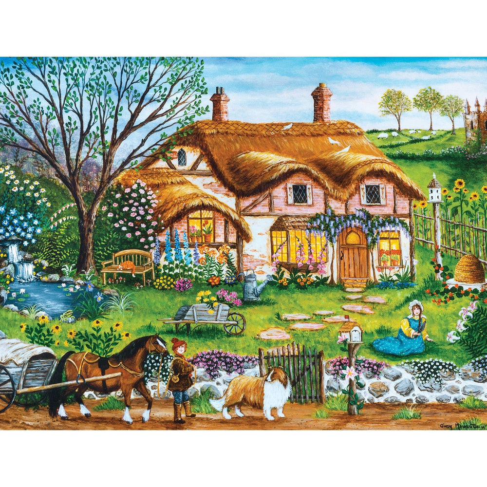 Folk Art Jigsaw Puzzle Collection - 12-Pack