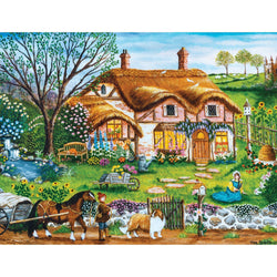 Folk Art Jigsaw Puzzle Collection - 12-Pack