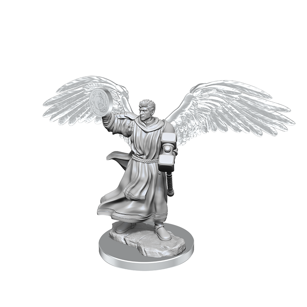 D&D: Nolzur's Marvelous Miniatures - Aasimar Cleric Male (ONLINE ORDER ONLY)