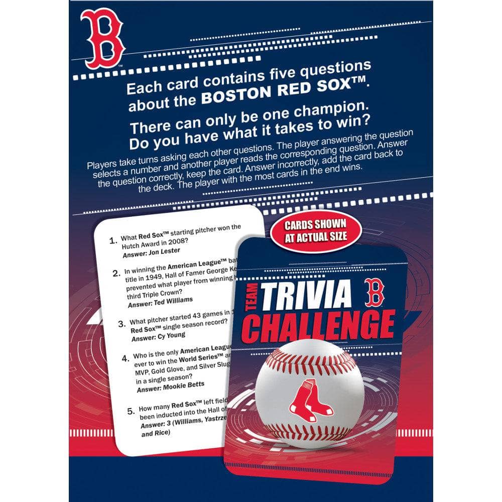 Boston Red Sox Trivia Challenge