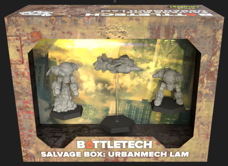 Salvage Box: Urbanmech LAM (ONLINE ORDER ONLY)