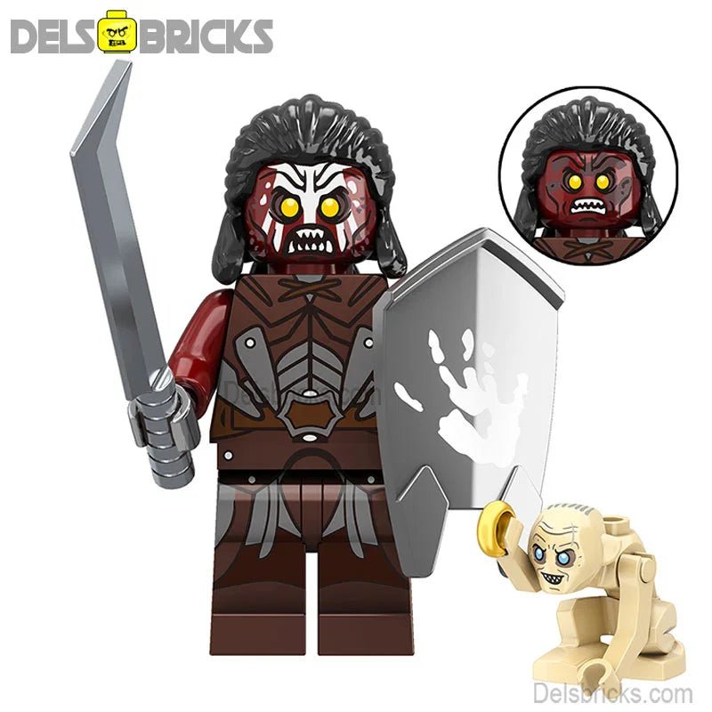 Uruk-hai from Lord of The Rings Lego Minifigures Custom Toys 5 (ONLINE ORDER ONLY)