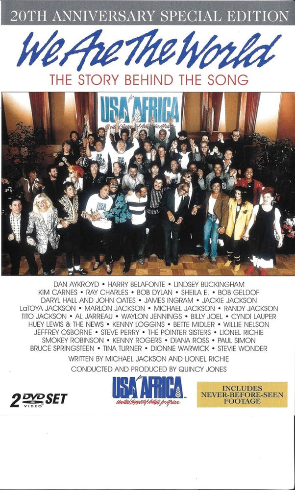 USA for Africa - We Are the World: Story Behind the Song (Special Edition, Anniversary Edition, Dolby, Amaray Case) [DVD] (ONLINE ORDER ONLY)