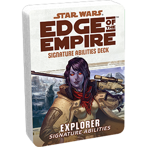 Star Wars: Edge of the Empire: Explorer Signature Abilities Deck (ONLINE ORDER ONLY)