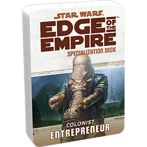 Star Wars: Edge of the Empire: Entrepreneur Specialization Deck (ONLINE ORDER ONLY)
