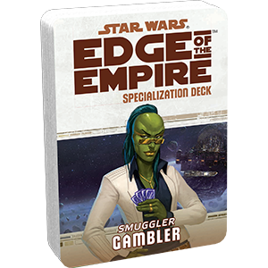 Star Wars: Edge of the Empire: Gambler Specialization Deck (ONLINE ORDER ONLY)