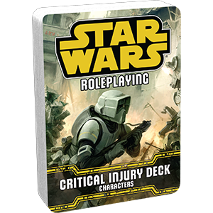 Star Wars Roleplaying: Critical Injury Deck (ONLINE ORDER ONLY)