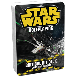 Star Wars Roleplaying: Critical Hit Deck (ONLINE ORDER ONLY)
