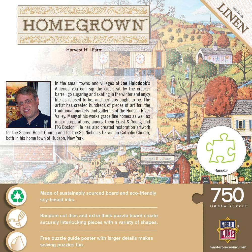 Homegrown - Harvest Hill Farm 750 Piece Jigsaw Puzzle