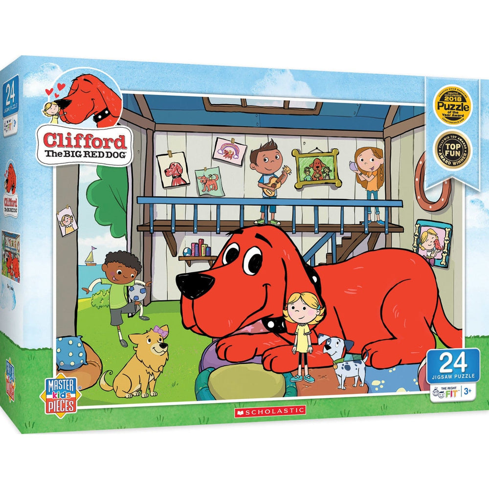 Clifford - Doghouse 24 Piece Jigsaw Puzzle (ONLINE ORDER ONLY)