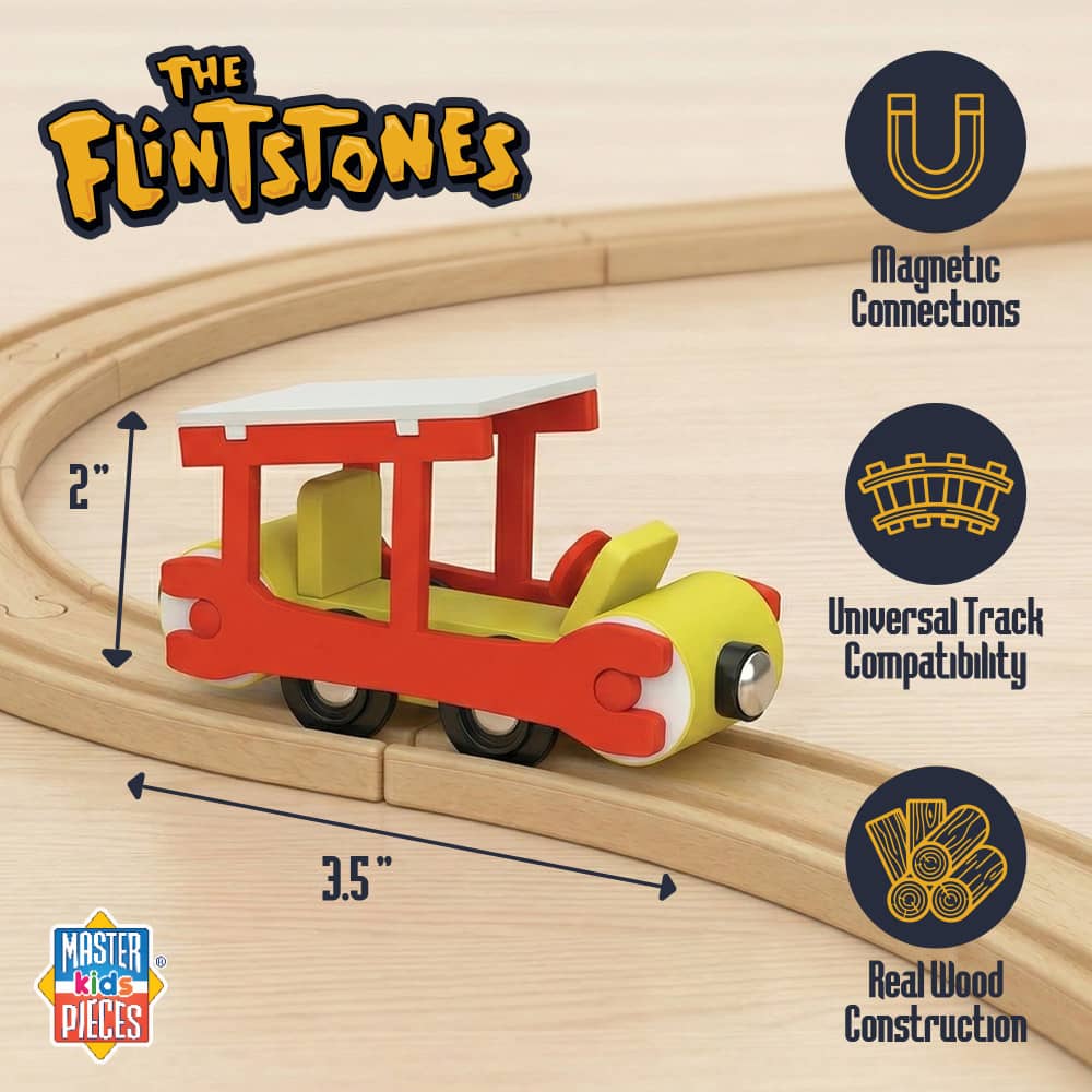 The Flintstones - Cave Mobile Wood Toy Train
