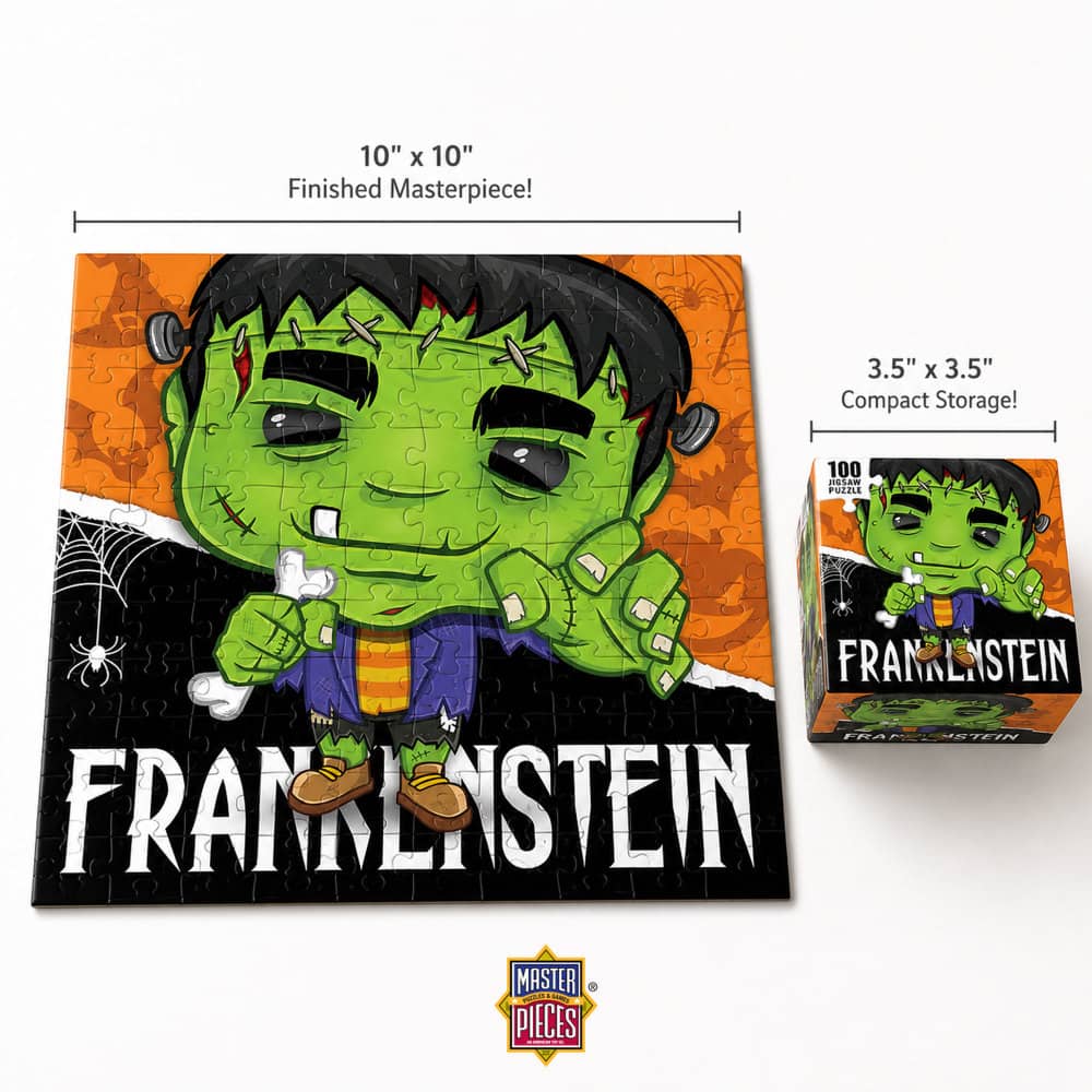 Frankenstein 100 Piece Jigsaw Puzzle